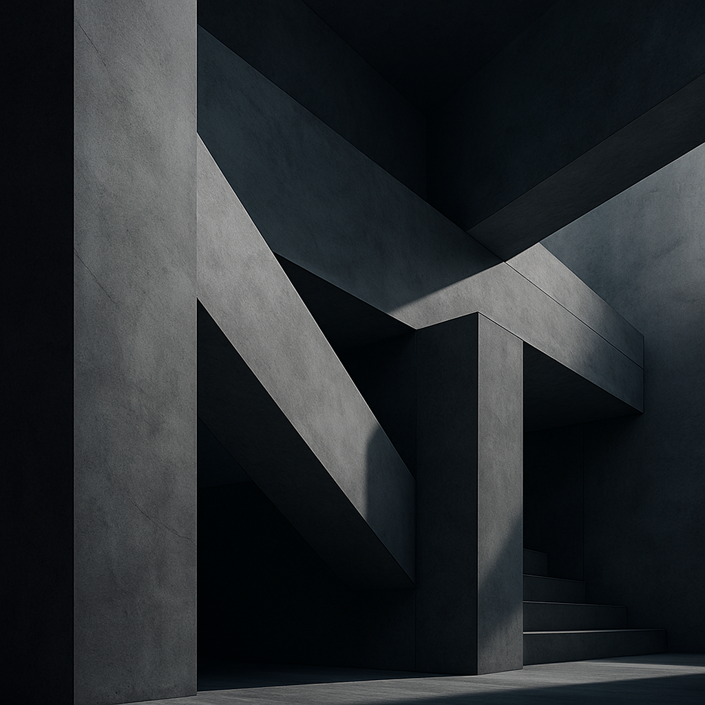 Materialflate og bygningsdetalj brukt som rolig bakgrunn for dokumentasjonstjeneste